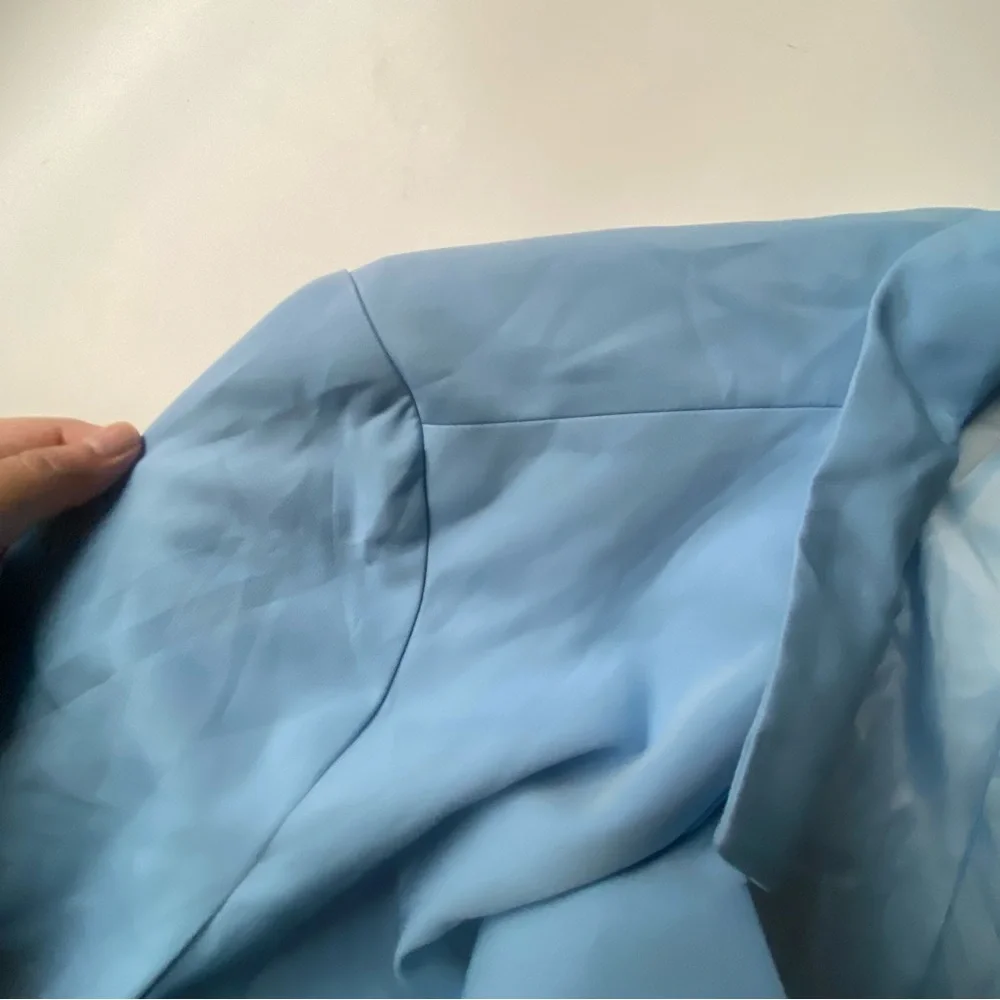 Boohoo Blue Oversized Blazer NWT - Picture 11 of 15